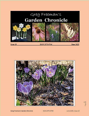 June 2025 Greg Freeman's Garden Chronicle